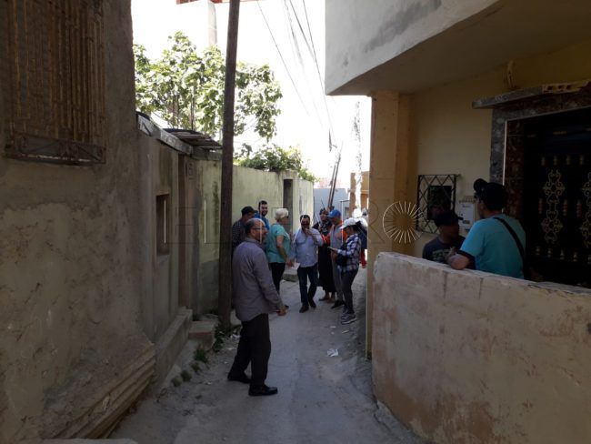 Coalición Por Ceuta visita la barriada del Príncipe para conocer las demandas de sus vecinos