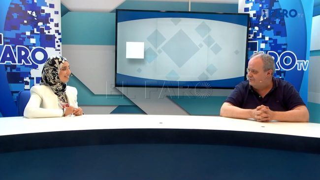 Fatima Hamed, candidata a la Presidencia por MDyC: “Si los ceutíes nos dan su confianza tendremos responsabilidades de gobierno”