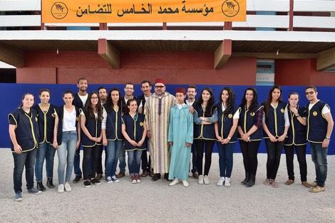 ‎‏El Rey de Marruecos lanza el proceso de «apoyo alimentario para el Ramadán» desde el barrio Al-Qamra en Rabat