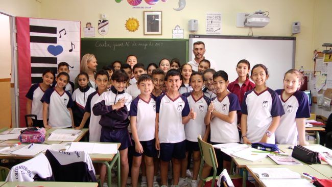 La convivencia y la unión de España llevan a Yassin Sbihi a un encuentro con el Rey