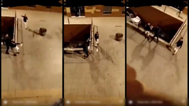 Los vecinos del Príncipe sobresaltados por un tiroteo en plena calle