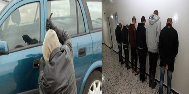 La policía de Tánger detiene a una banda criminal dedicada al robo de coches