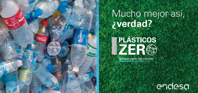 Endesa se compromete a reducir un 75% los plásticos de un solo uso en 5 años