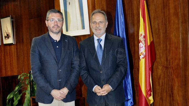 Doncel se reúne con el presidente de Puertos del Estado para dar forma al proyecto de integración puerto-ciudad