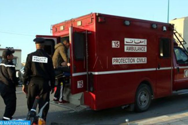 Accidente en Fez: un minero de 15 años arrolla a varias personas