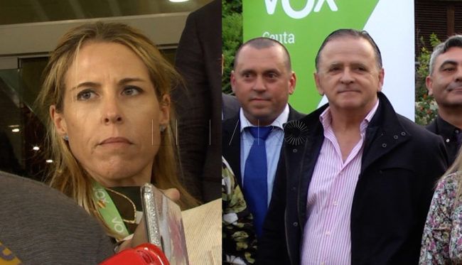 Teresa López y Juan Ros, candidatos de Vox Ceuta al Congreso y al Senado respectivamente