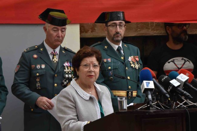 Felicitación de la Delegada a la Guardia Civil: «Gracias por vuestro impagable trabajo, por vuestra lealtad y eficacia»