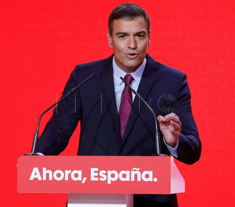 Pedro Sánchez presenta la campaña electoral del PSOE