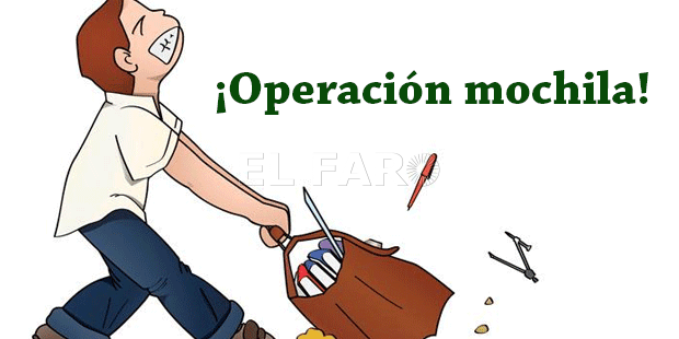 La mochila de los niños