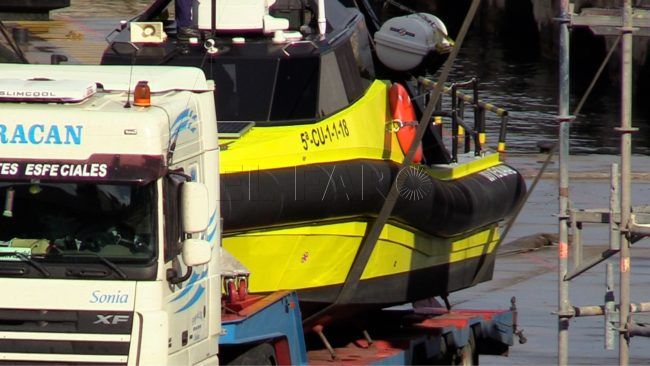 Llega a Ceuta el dron marino de la Autoridad Portuaria para realizar las últimas pruebas