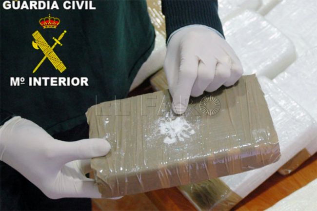 Cinco marroquíes detenidos e intervenidos 44 kilos de hachís en La Rioja