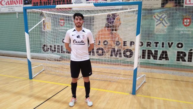Nico, del Deportivo Ceutí: con la ilusión de jugar la Copa