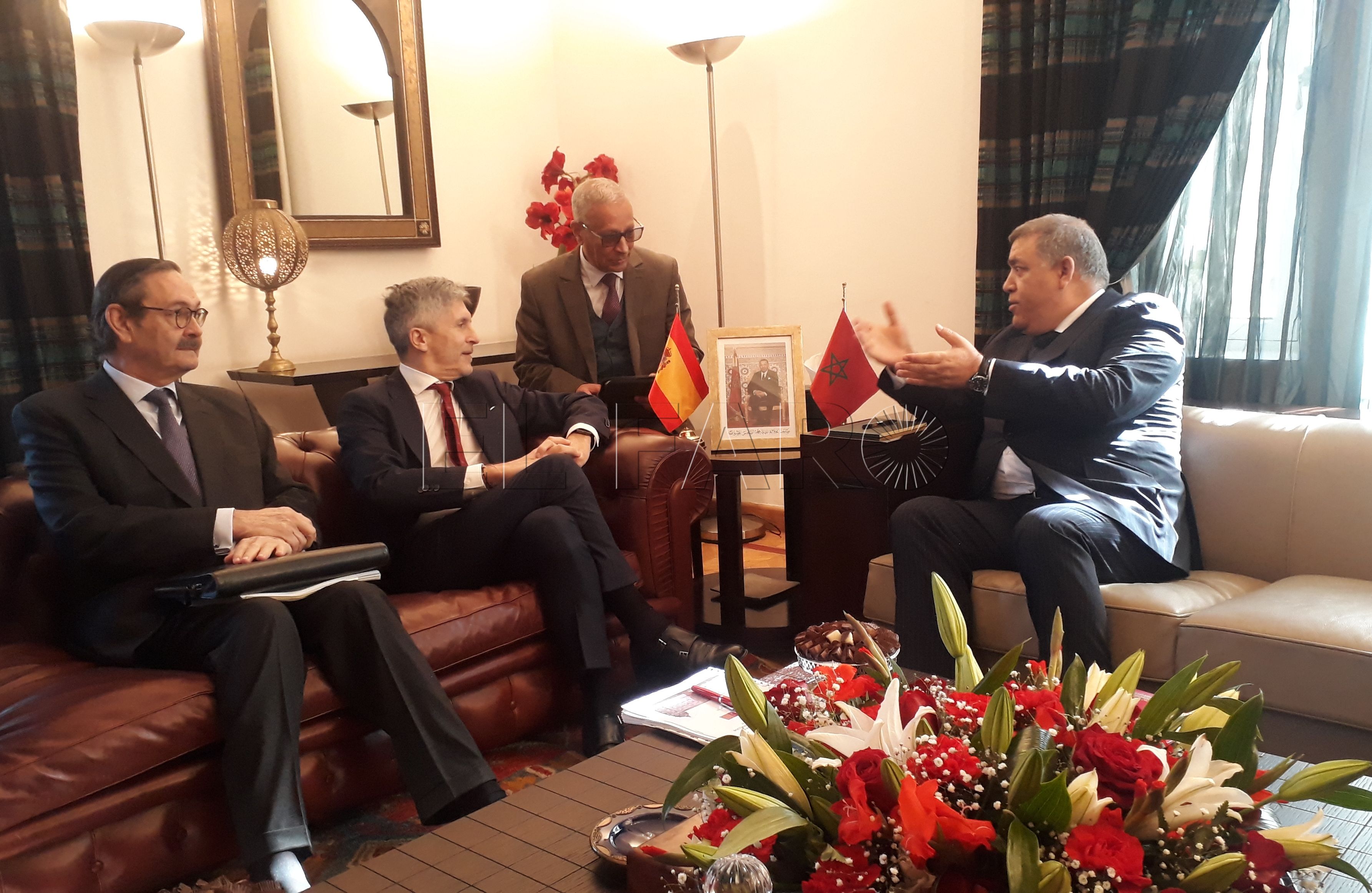 El ministro del Interior agradece a Rabat la colaboración en las vallas de Ceuta y Melilla