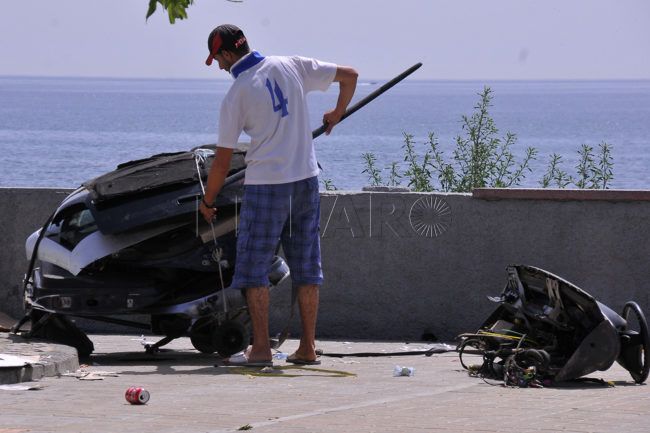Marruecos cierra los desguaces de vehículos en Ceuta