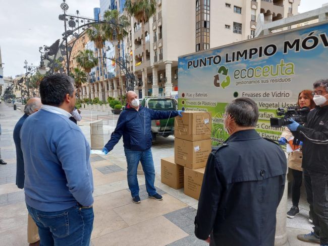 Ecoceuta gestionará por 704.000 euros 4 puntos limpios fijos y uno móvil