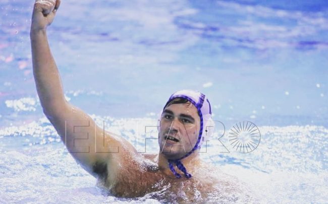 Francisco Molina, ceutí waterpolista, confinado en Italia por el coronavirus