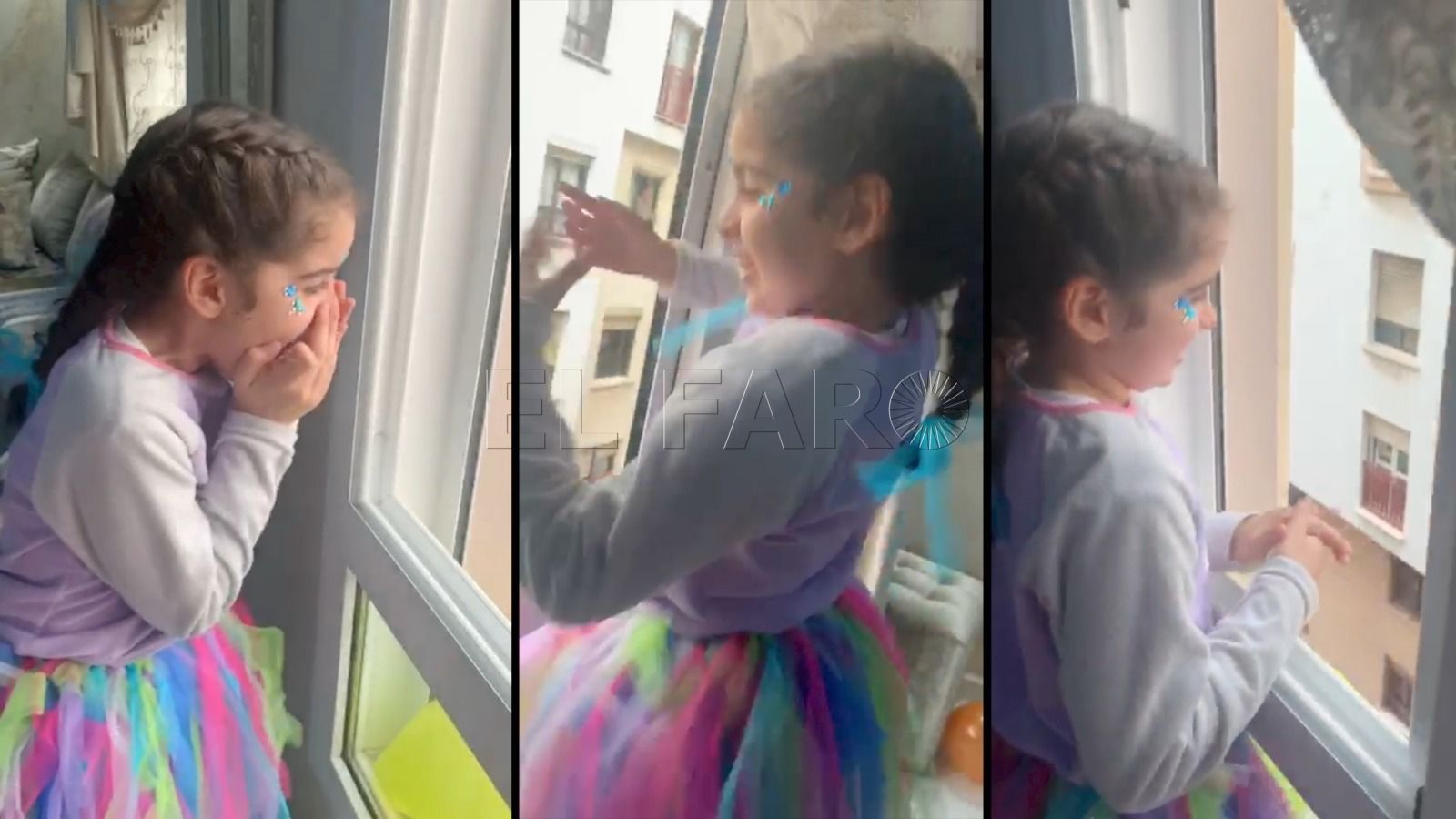 ‘El mejor cumpleaños de mi vida’: los vecinos de Maysam le cantan ‘Cumpleaños feliz’ desde sus ventanas