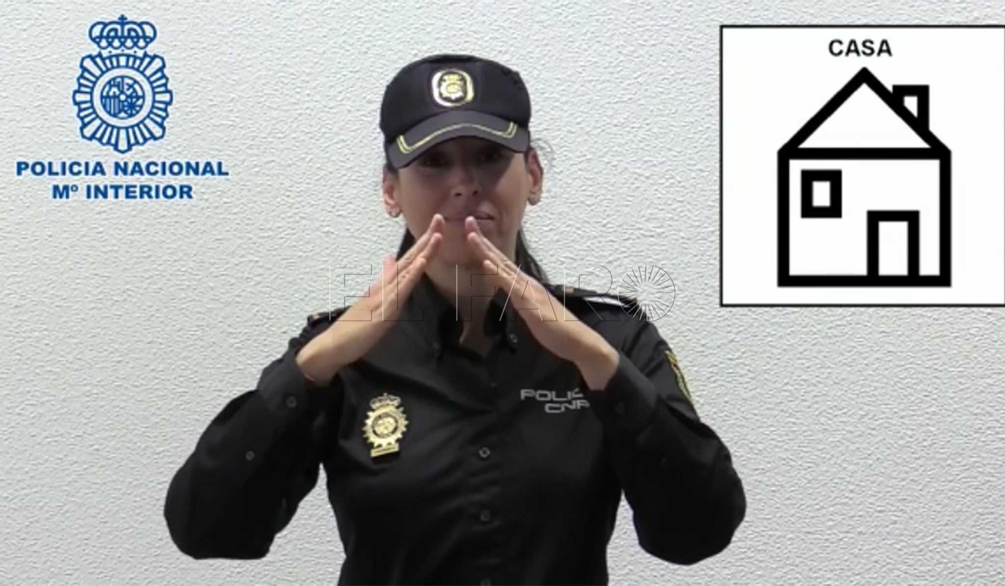 La Policía Nacional con Plena Inclusión pide compresión con los niños con discapacidad intelectual y/o autismo