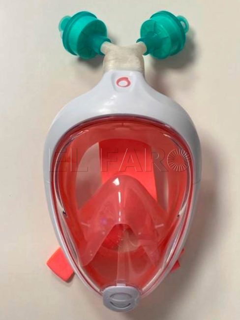 Gracias por reconvertir máscaras de snorkel en terapéuticas