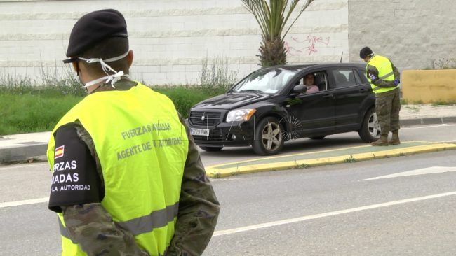Casi 2.000 militares han intervenido en la vigilancia de las vías públicas