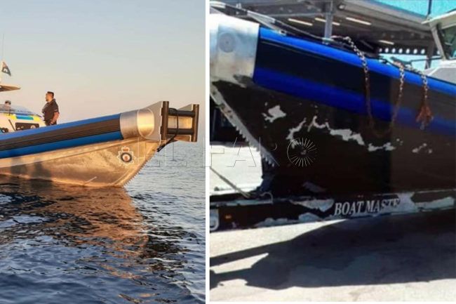 Un ocupante de la patrullera gibraltareña niega que embistieran a la semirrígida