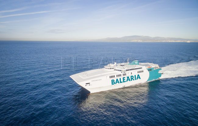 Baleària hará siete rotaciones en la línea Ceuta-Algeciras de lunes a viernes