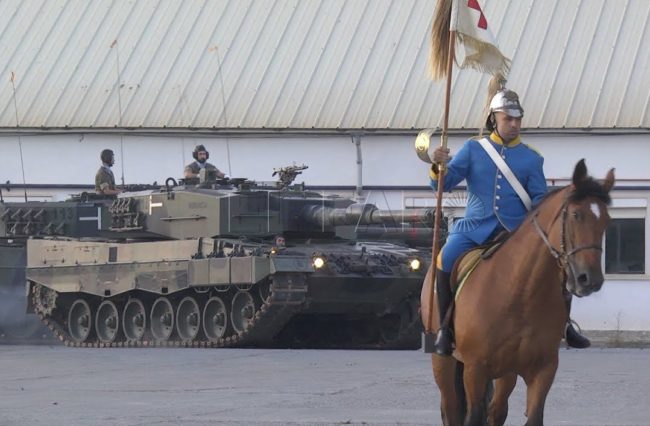 El Regimiento de Caballería Montesa contará con 3 nuevos simuladores del carro Leopardo 2A4