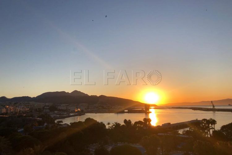 atardecer