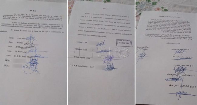 Denuncia por falsas acusaciones a Liazid