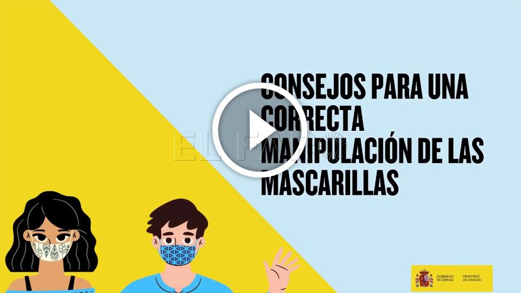 Consejos para una correcta manipulación de las mascarillas