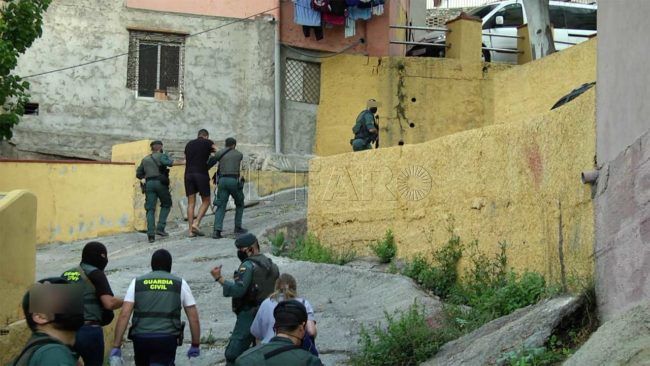 Prisión bajo fianza de 10.000 euros para tres detenidos en la Operación Soldado