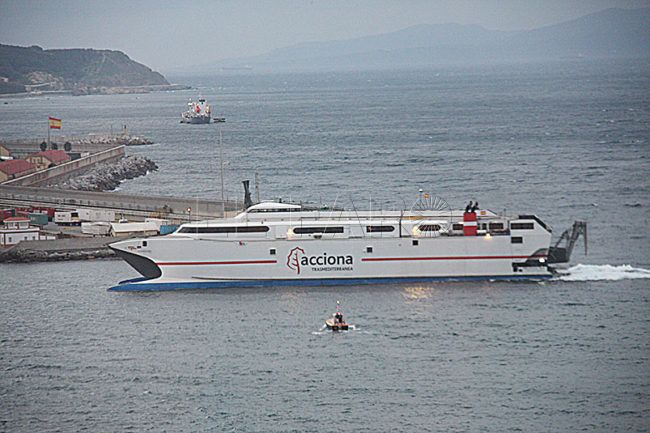 Trasmediterránea modifica y aumenta sus frecuencias en el Estrecho
