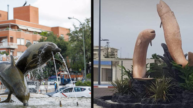 Crea el ‘Ecce Homo’ de Marruecos al intentar imitar una rotonda de Madrid