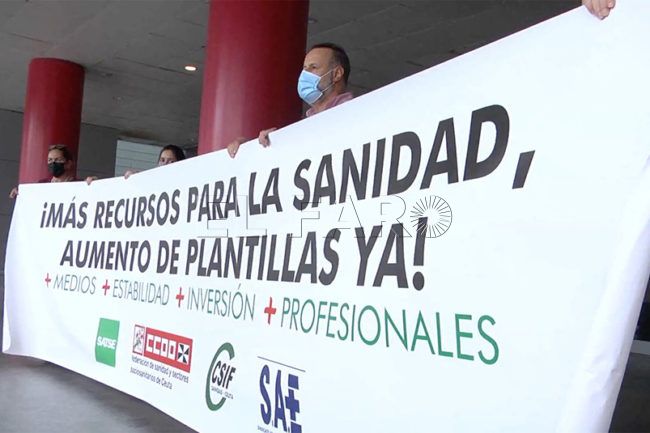 Los sindicatos sanitarios hablan: falta personal, medios y quieren mejoras