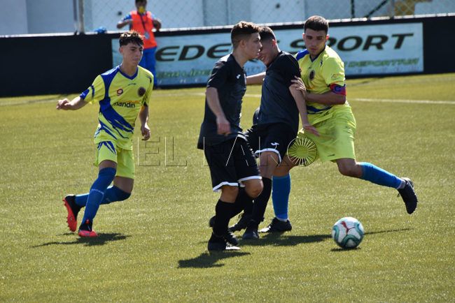 Derrota del CD Polillas por 1-2 frente a la AD Nervión en su debut liguero