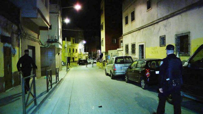 Un menor detenido tras apedrear a la Policía Local en el Príncipe