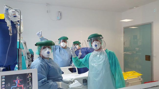Tres profesionales del Hospital: tres historias de lucha contra el Covid-19