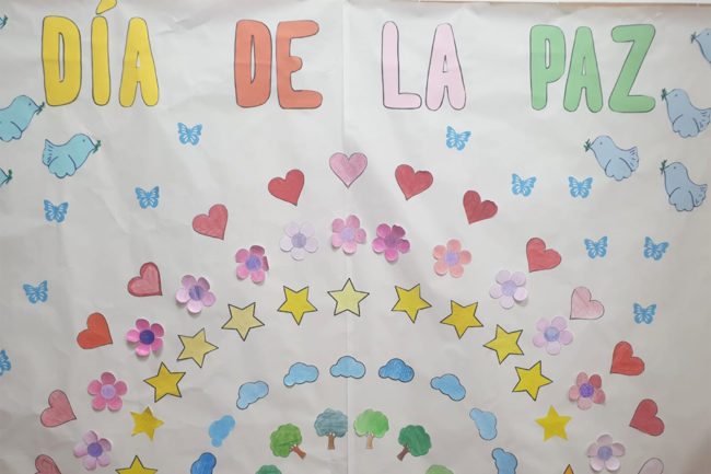 Los alumnos del ‘Beatriz de Silva’ bailan ‘No dudaría’ por el Día de la Paz