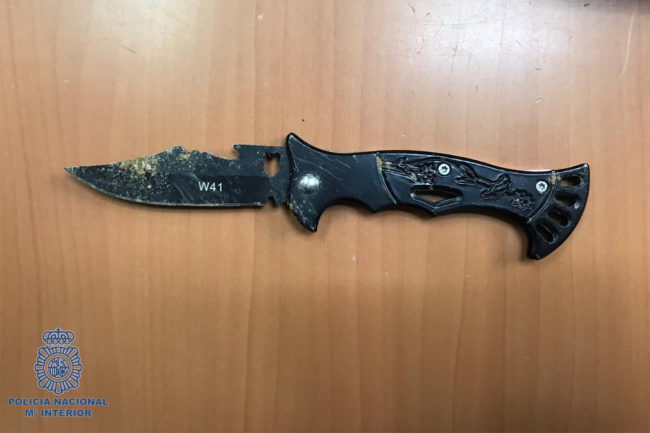 Detenido cerca del Jaral por amenazas con uso de navaja
