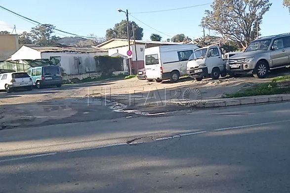 Una avería deja un «chorro» de agua por Tejar de Ingenieros