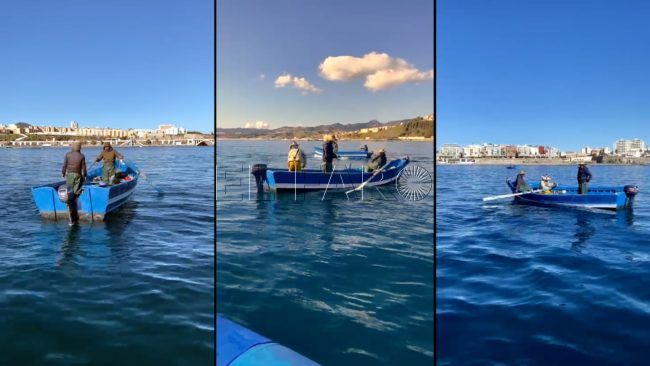 Los pesqueros marroquíes que no constan al Gobierno regresan a aguas de Ceuta