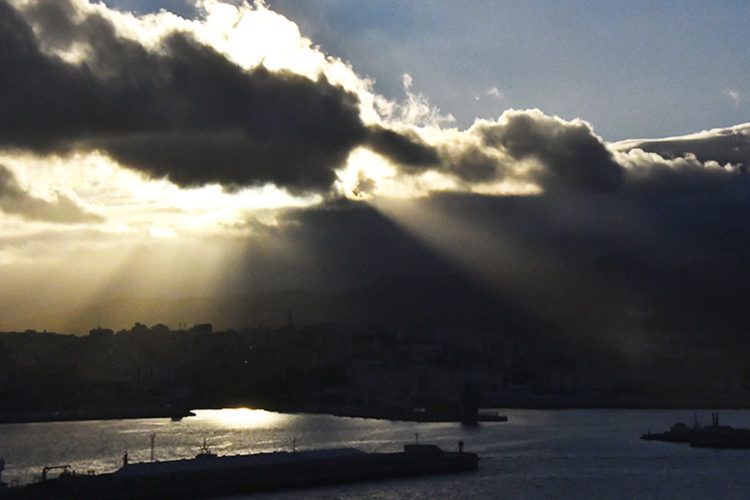 atardecer