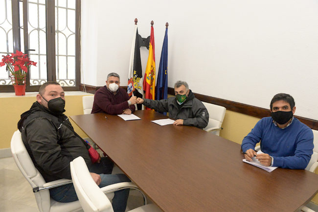 El convenio con las Brigadas Verdes garantiza el empleo de los 147 trabajadores