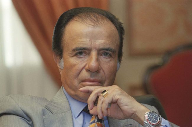 El Faro - Carlos Menem y España