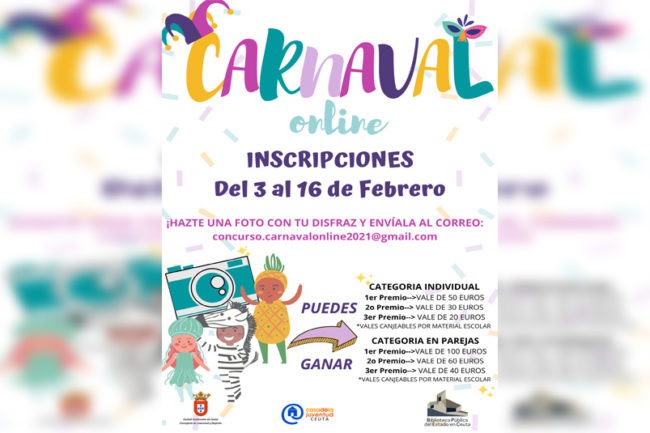 La Casa de la Juventud y la Biblioteca organizan un concurso de fotografía online para Carnaval