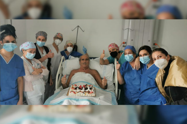 El Faro - El mejor cumpleaños de Julio Alberto: con sabor a vida y cuidado en el Hospital