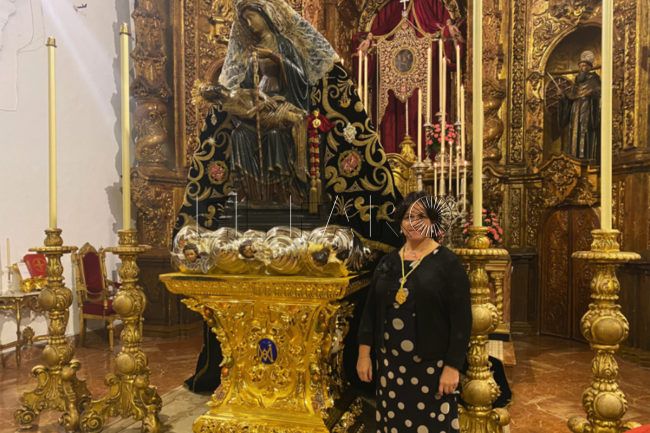 María del Carmen Pasamar: “Es un orgullo ser la hermana mayor de esta cofradía”