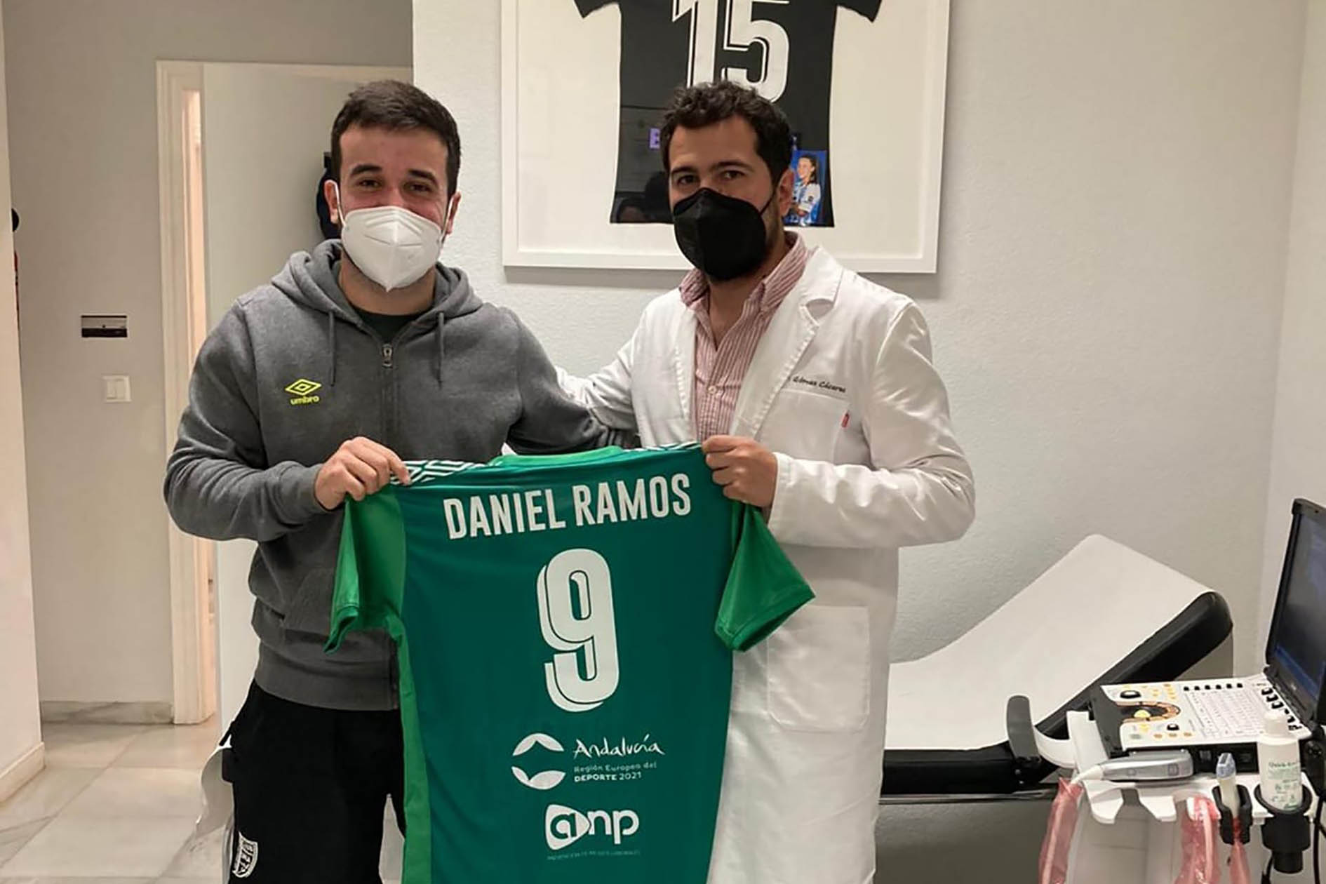 Dani Ramos recibe el alta hospitalaria