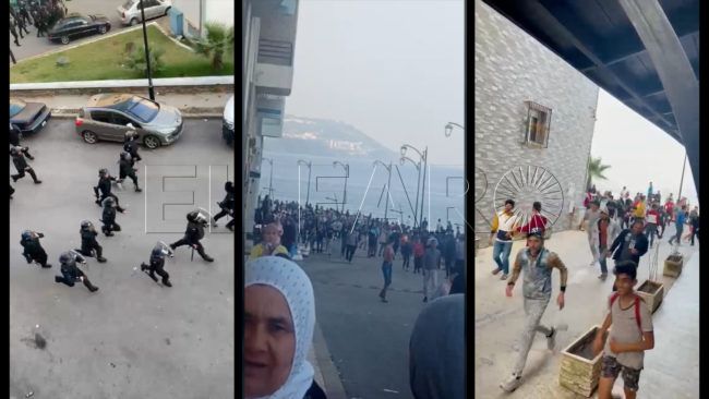 Así disuade Marruecos la llegada de jóvenes que intentan cruzar a Ceuta