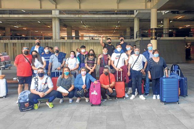 El Faro - Ceuta debuta en Santa Susana en el Campeonato de España de Comunidades